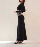 Jana Knit Dress - Black