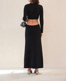 Jana Knit Dress - Black