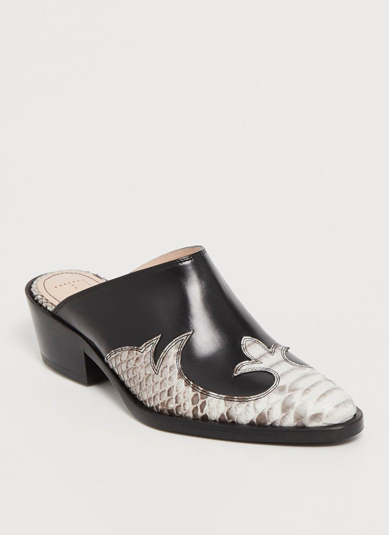 Free Lance - Mules Jane - Naturel/Noir - Femme