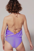 Traje de baño de una pieza Jane - Lila