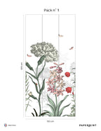 English Garden Mural - Spring Green