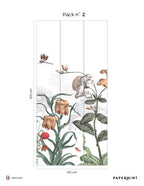 English Garden Mural - Spring Green