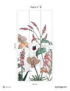 English Garden Mural - Spring Green