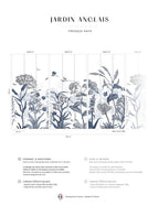 English Garden Fresco - Frosted Blue