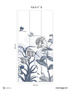 English Garden Fresco - Frosted Blue