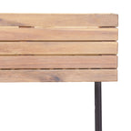 Kora - Planter - Wood and Metal - Light Wood