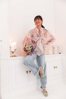 JASMÉE Lilas - Blouse À Volants
