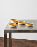 Feast - Lot De 8 Plats - XS - Grès - Jaune