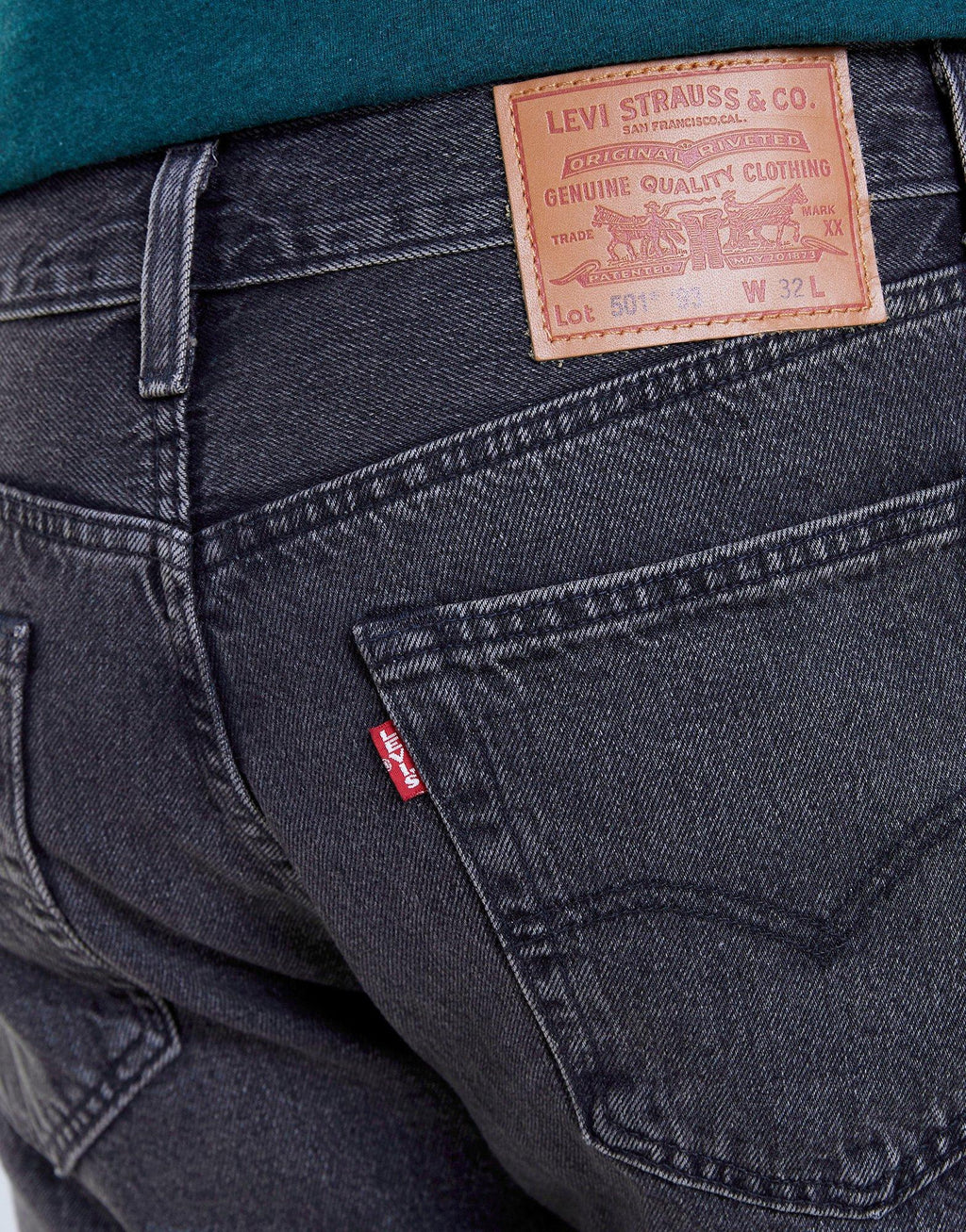 Short Jean 501® 85221 Gris Anthracite