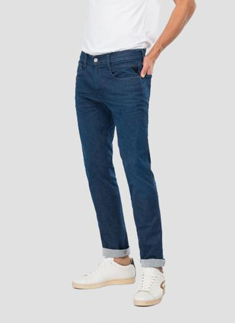 Replay - Jean Anbass Hyperflex Xlite Re-Used - Dark Blue - Homme