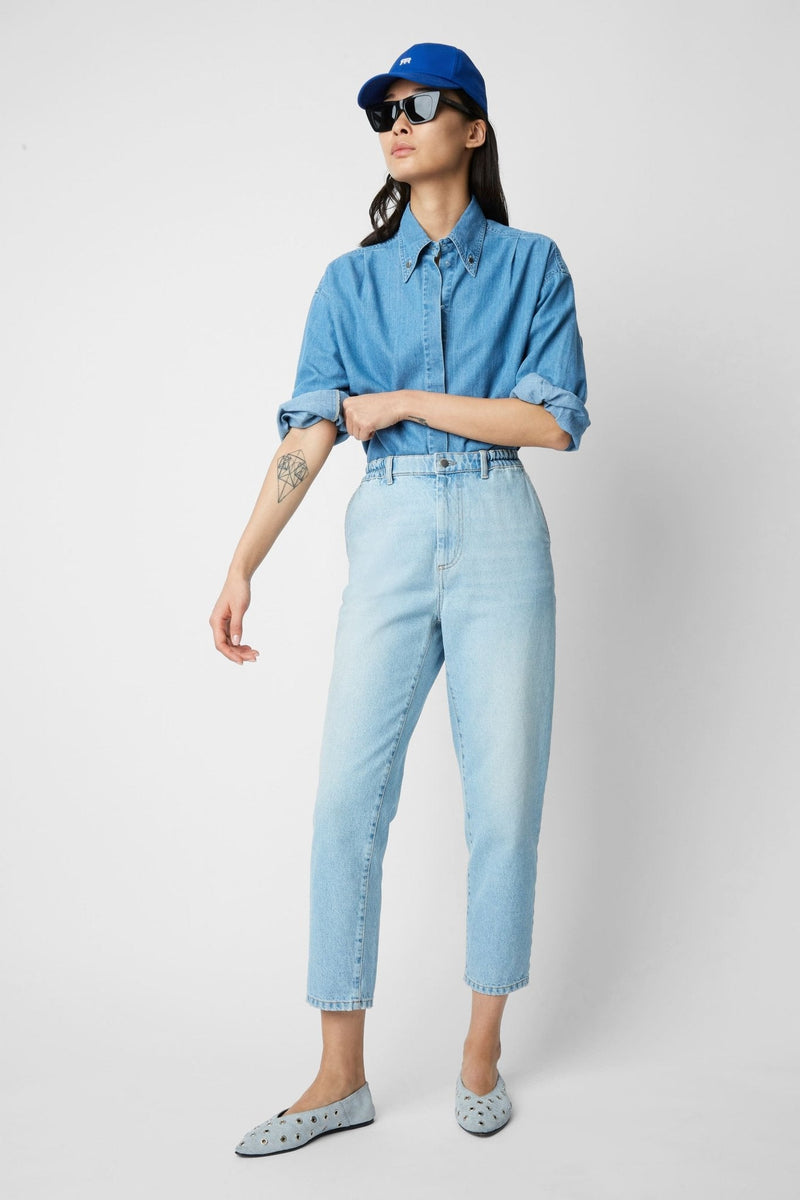 BLOOM DENIM JEANS - ROSEANNA