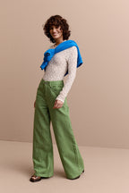 JEAN WIDE LEGS MARCO VERT