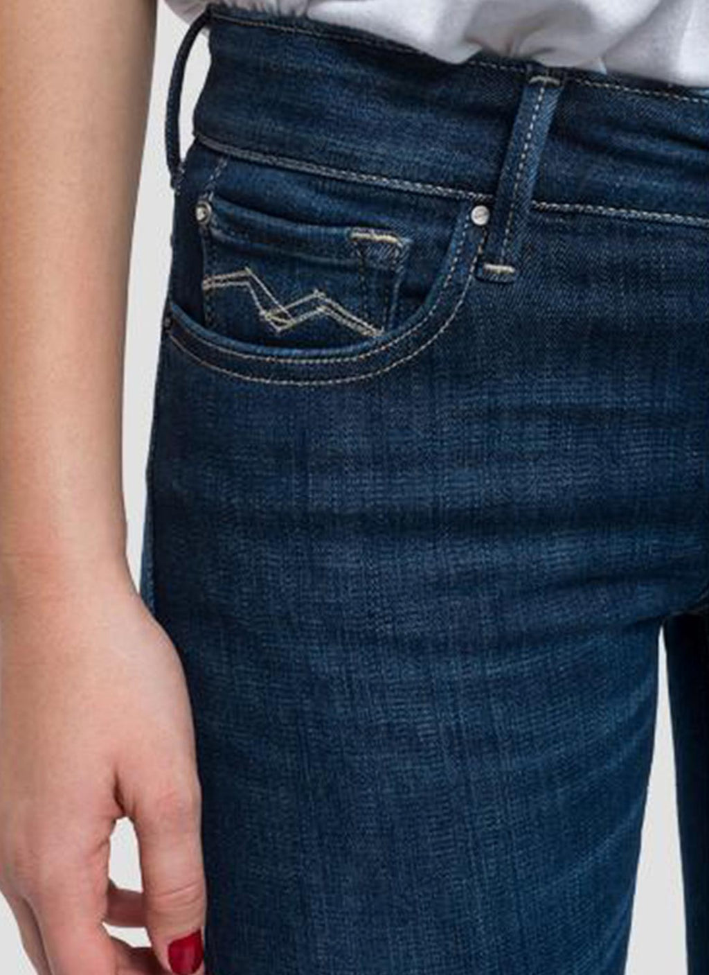 Replay - Skinny Cut Jean Luz - Dark Blue - Women