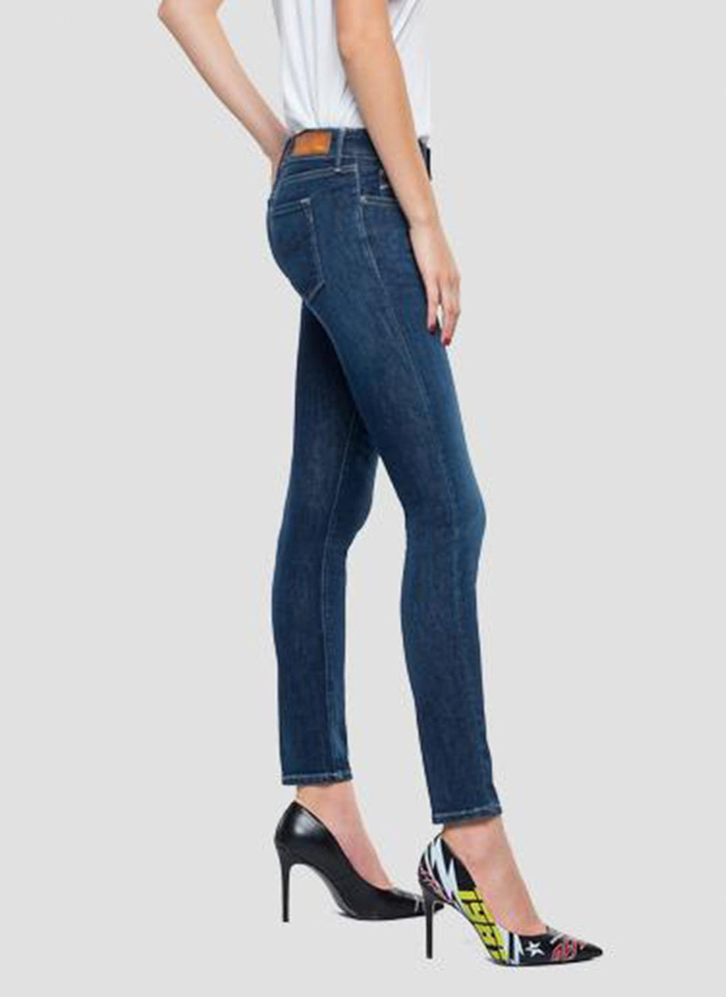 Replay - Skinny Cut Jean Luz - Dark Blue - Women