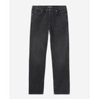The Kooples - Jean Délavé Noir Coupe Droite Rétro - Homme