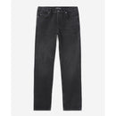 The Kooples - Jean Délavé Noir Coupe Droite Rétro - Homme