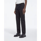 The Kooples - Jean Délavé Noir Coupe Droite Rétro - Homme