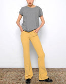 Vaqueros de terciopelo Flaire Phoebe - Azul - Mujer