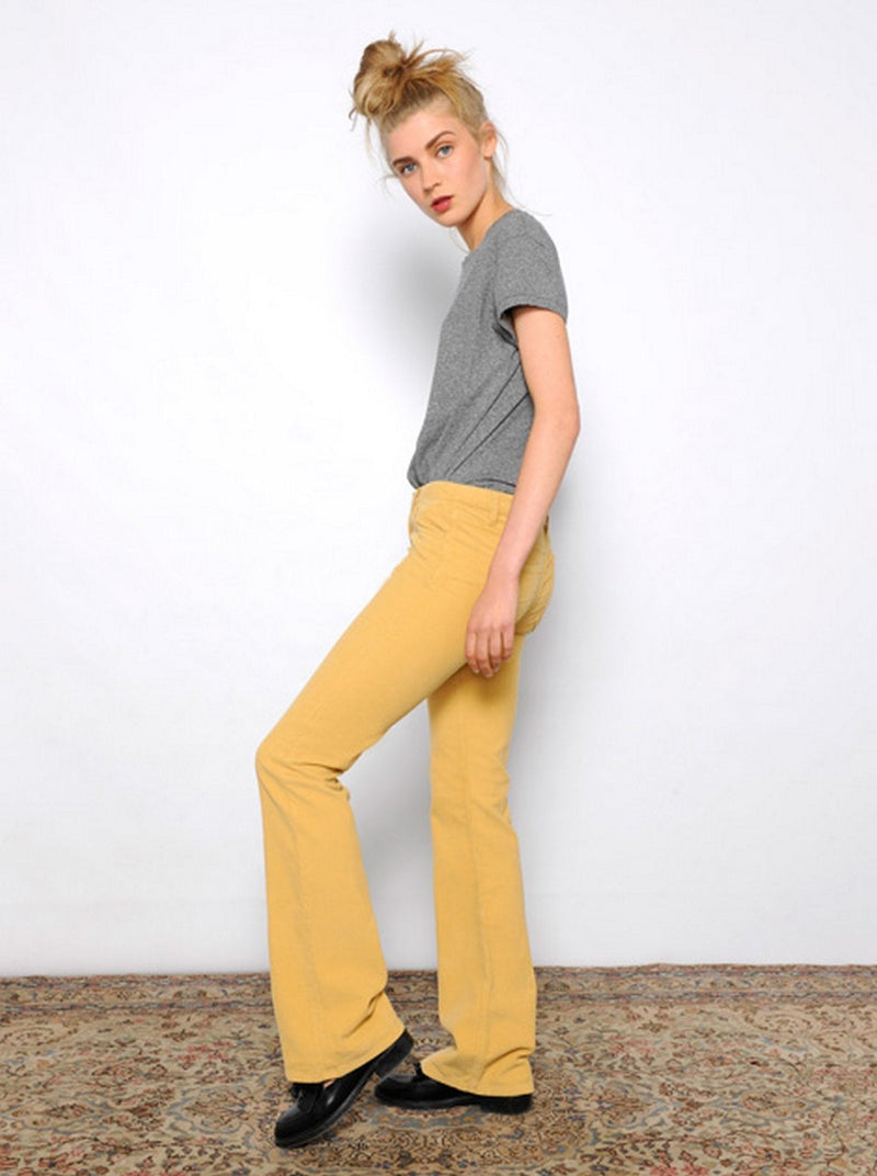 Vaqueros de terciopelo Flaire Phoebe - Azul - Mujer