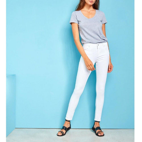 Jean High Waist Arnel - Dnm Off White