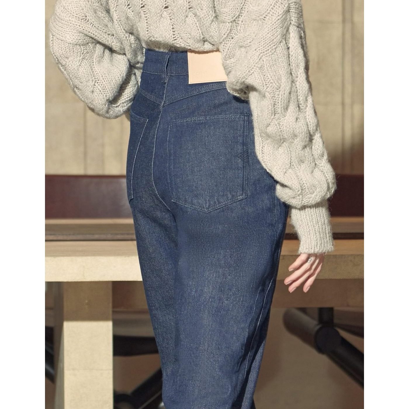 Jean Highwaist Nyla - Denim B-133 - Femme