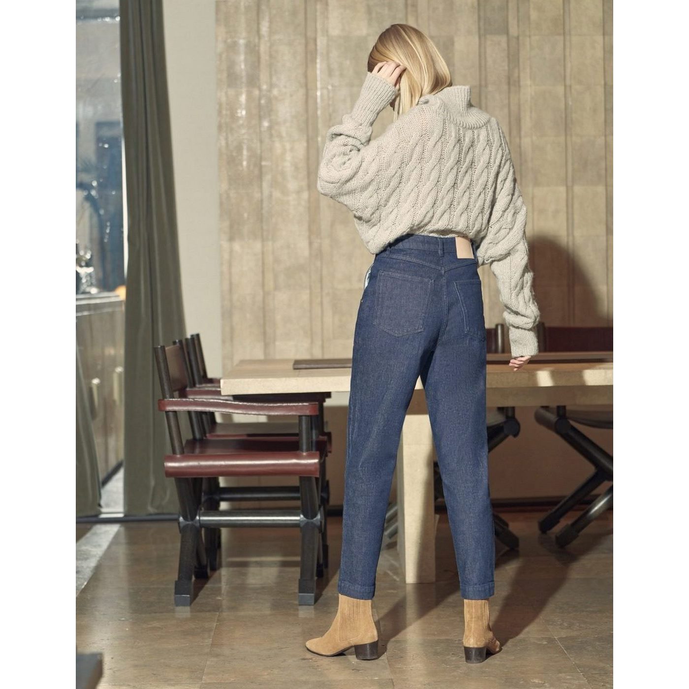 Jean Highwaist Nyla - Denim B-133 - Femme