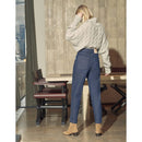 Vaqueros Nyla de cintura alta - Denim B-133 - Mujer