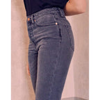 Reiko - Jean Highwaist Cropped Milo - Dnm G-630 - Femme