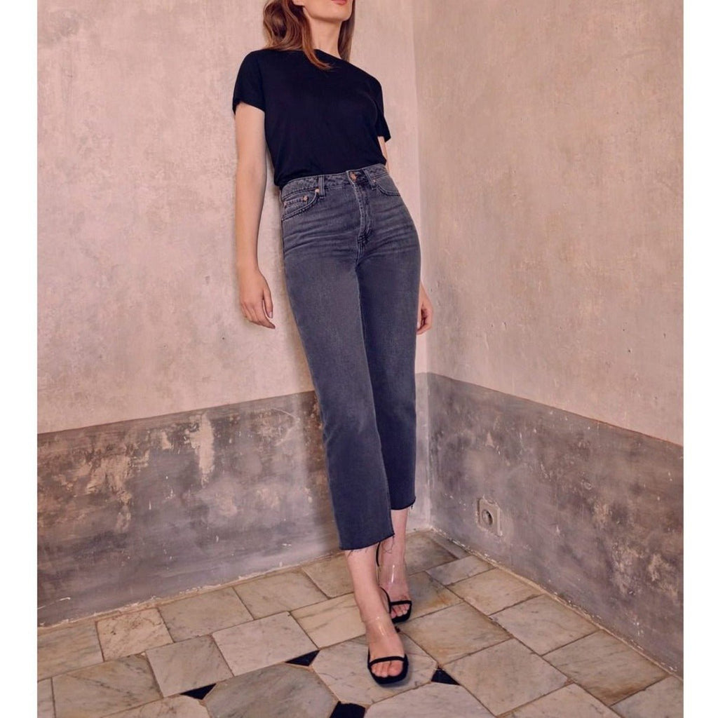 Reiko - Jean Highwaist Cropped Milo - Dnm G-630 - Femme