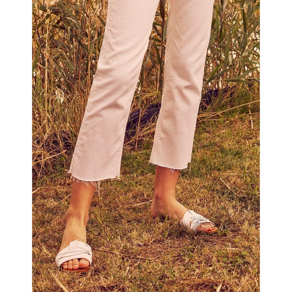 Jean Highwaist Cropped Milo - Dnm Off White