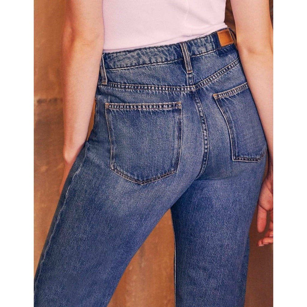 Highwaist Cropped Jean Milo - Denim V-311 - Women