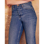 Highwaist Cropped Jean Milo - Denim V-311 - Women