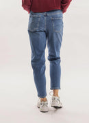 Lee Cooper - Jean Marlyn Cropped Tapered - Mid Blue - Femme