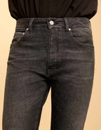 Jean Mom Harlem Herring - Gold Dnm Bl-15