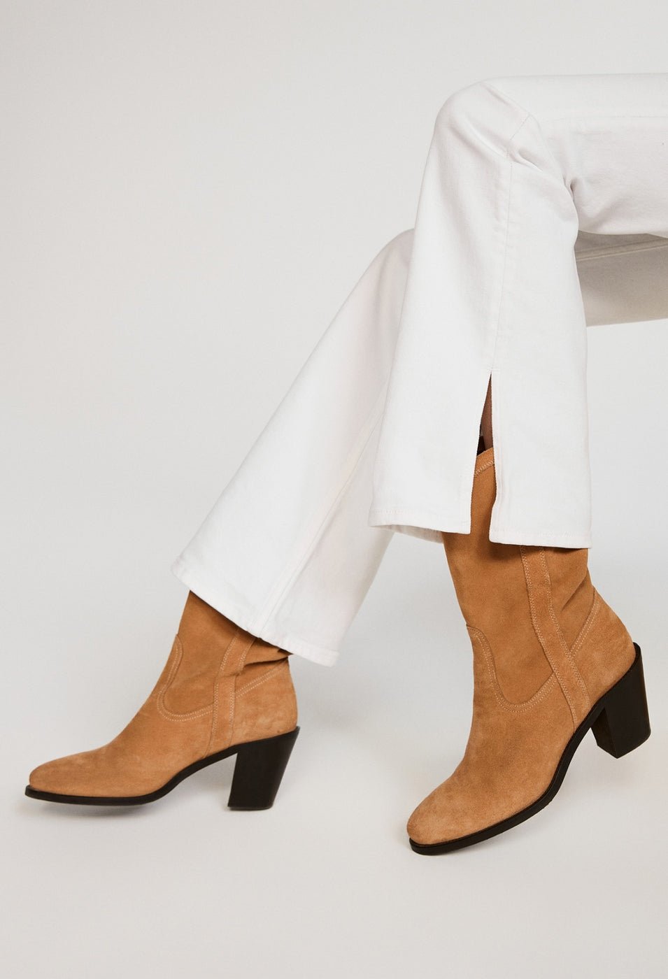 Claudie Pierlot - Patchy Jeans - Ecru