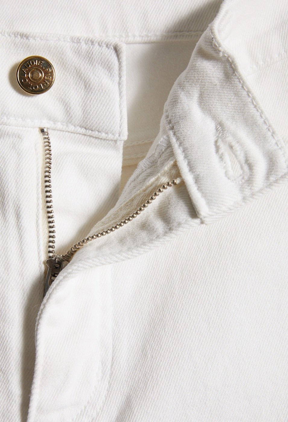 Claudie Pierlot - Patchy Jeans - Ecru