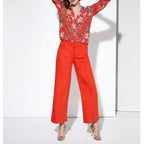 Jean Poppy Color - Fiesta - Femme