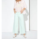 Jeans Color Poppy - Neo Mint - Mujer