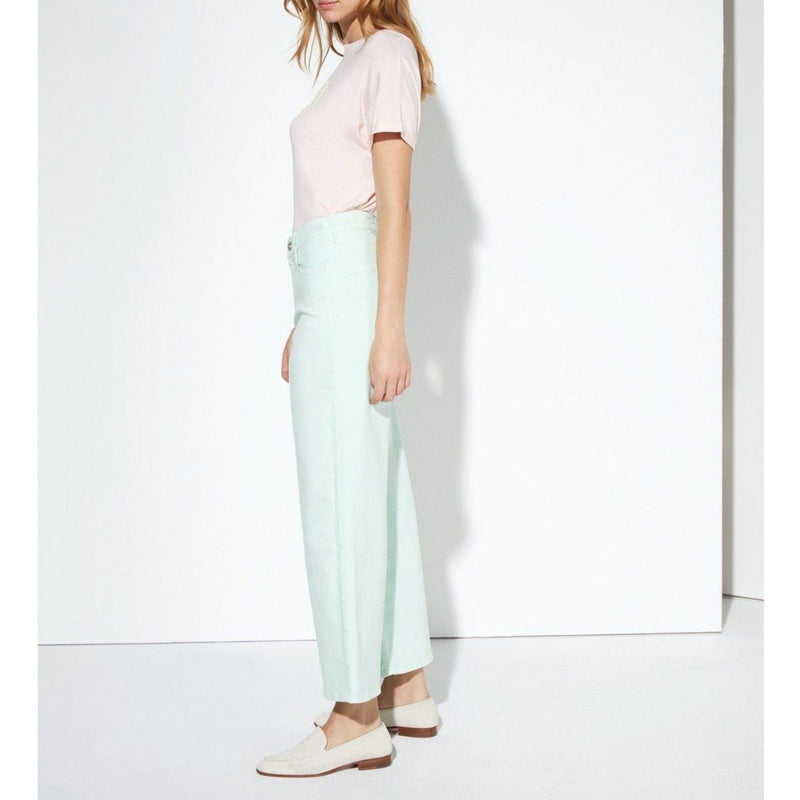 Jeans Color Poppy - Neo Mint - Mujer