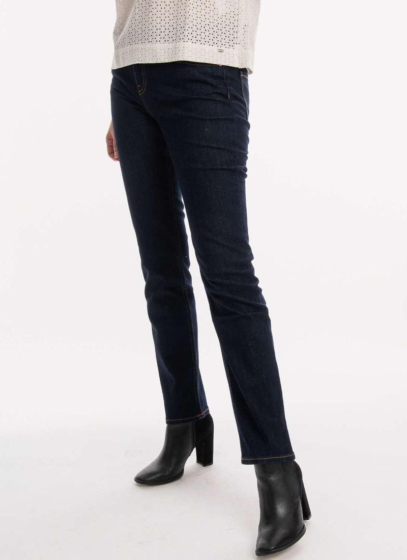 Tommy Hilfiger - Jean Regular Fit - Denim Blu - Femme