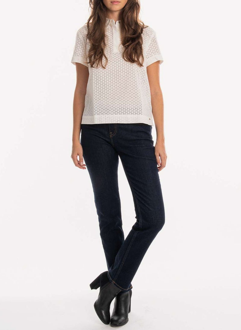 Tommy Hilfiger - Jean Regular Fit - Denim Blu - Femme