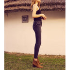 Skinny Cropped Basic Lily - Dnm Bl-530