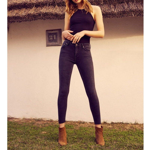 Skinny Cropped Basic Lily - Dnm Bl-530