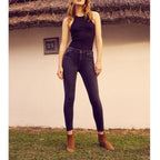 Skinny Cropped Basic Lily - Dnm Bl-530
