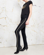 Noris Studs Skinny Jean - Dnm Black - Women