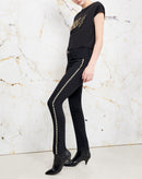 Vaqueros pitillo con tachuelas Noris - Dnm Black - Mujer