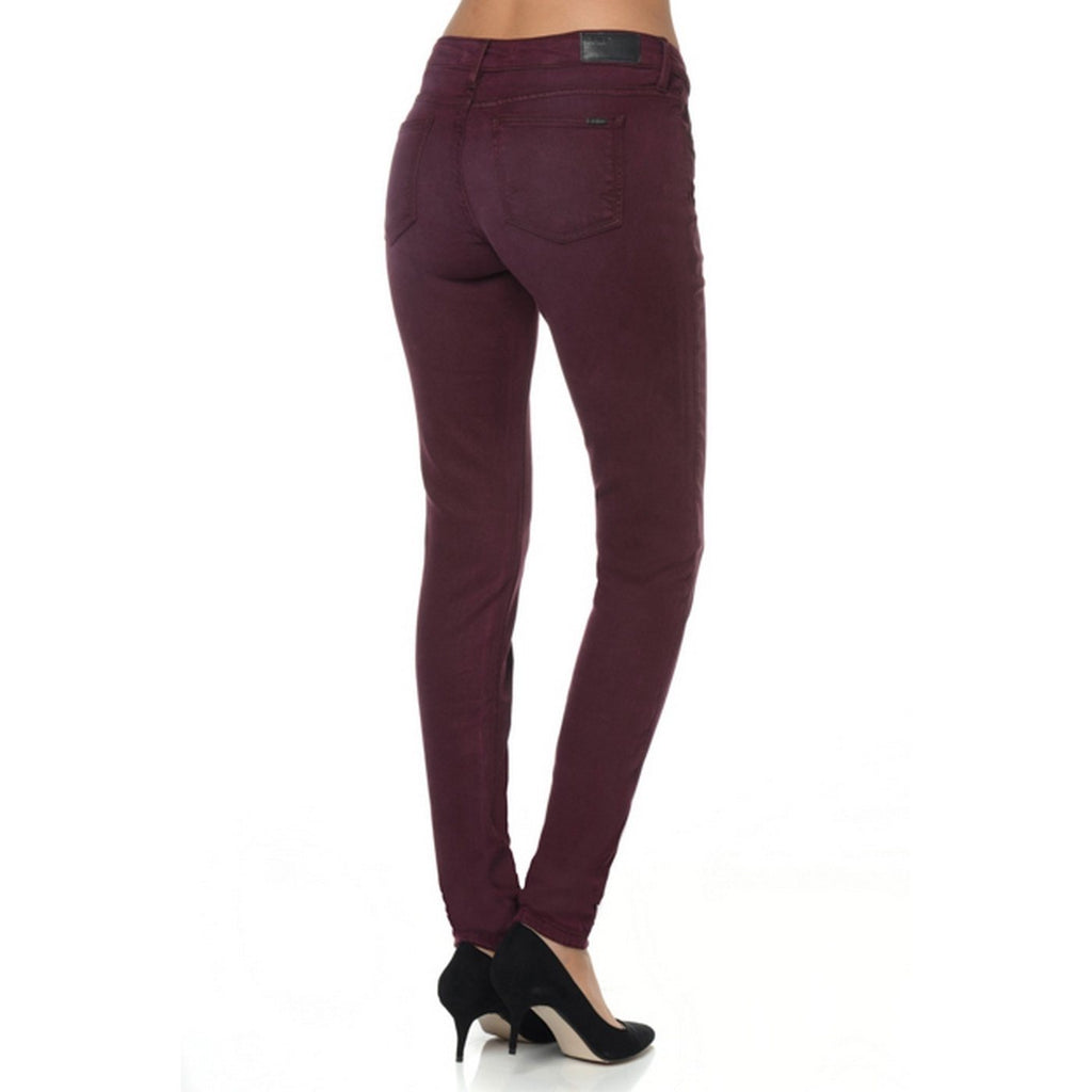 Tero Color Slim Trousers - Plum