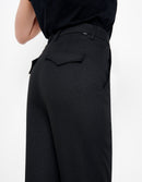 Vaqueros Lorenzo Fancy Cropped Straight - Negro Glitter