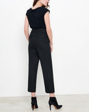 Vaqueros Lorenzo Fancy Cropped Straight - Negro Glitter