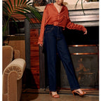 Jean Straight Basic Pippa - Dnm B-133 - Femme
